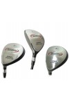 AGXGOLF Men's DYNAFLITE 3 Fairway Wood: LEFT HAND, FREE HEAD COVER, GRAPHITE